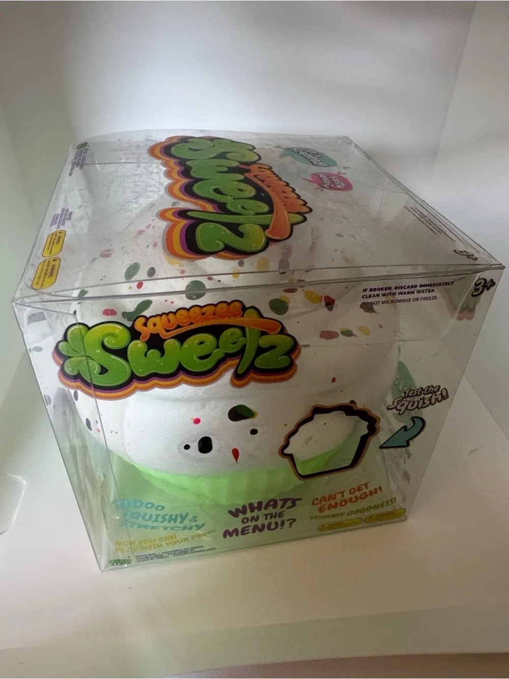 White Scented Squishy Toy -